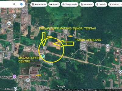 Mixed Zone Agriculture Land Matang Kuching 4.84 acre by Roadside for SALE