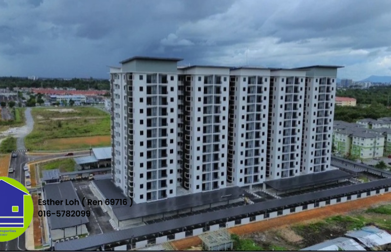 FOR SALE GIZO 11 kuching Serviced Apartment Jalan Usahajaya Muara tabuan