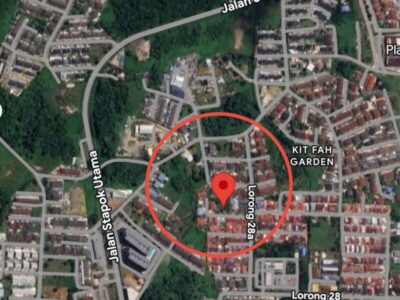 Lorong RPR 28A5 Batu Kawa two adjoining vacant residential detached lots Mixed Zone For SALE