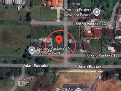 Lorong Pustaka 2A Petra Jaya Native Area Land Vacant Residential Bungalow Lot For SALE