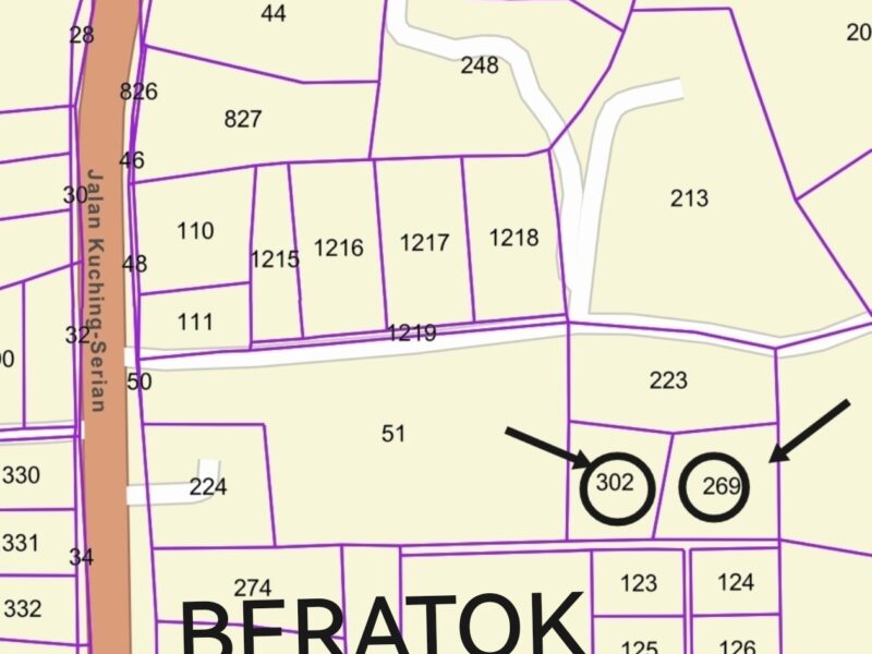 Agricultural Vacant land at 20th miles Beratok, Kuching for SALE